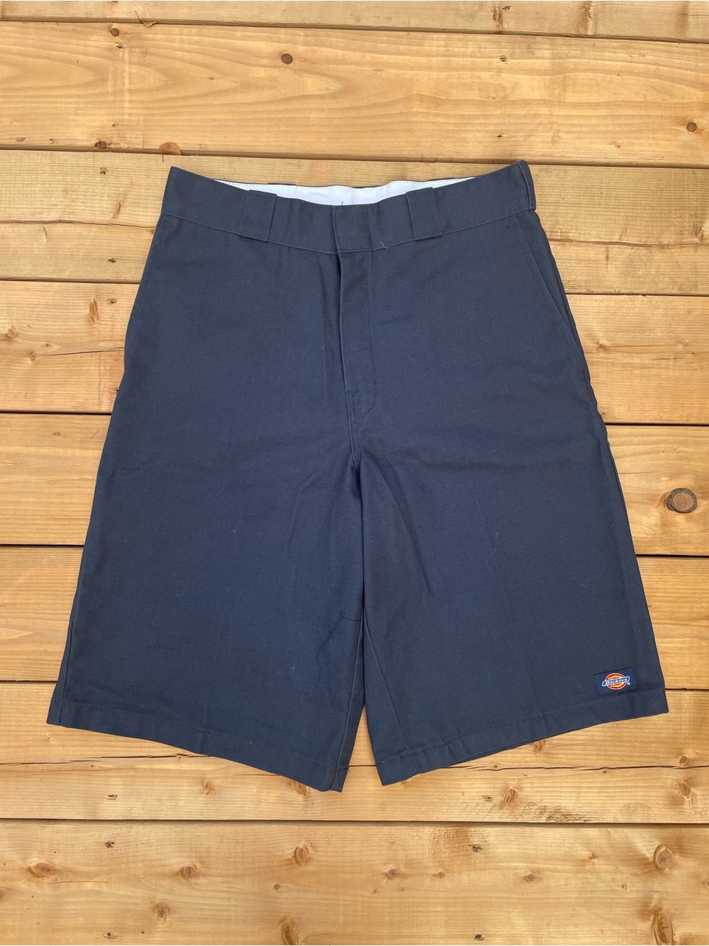 Dickies Men's Dark Navy Flat Front Work Shorts